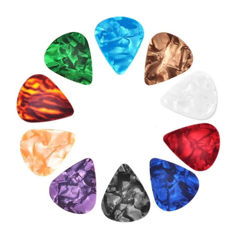Electric Guitar Pick Pack - 10 pezzi plettri per chitarra plettro
