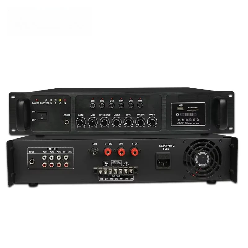 Audio Music Hall - Amplificatore di potenza professionale da 800W