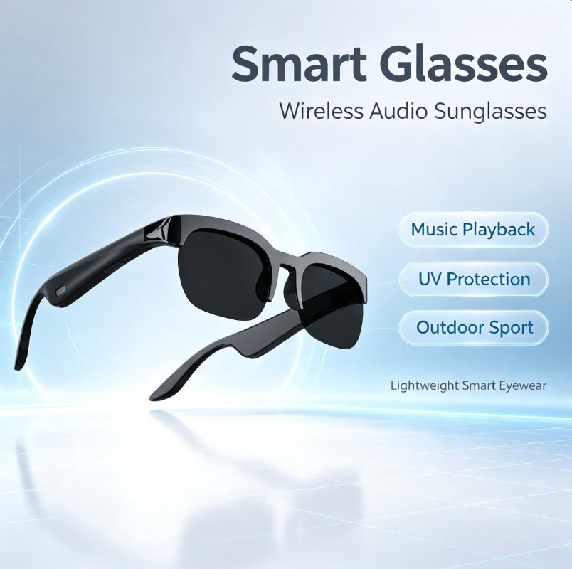 Audio Music For Video - Occhiali da Sole Smart 2026 con