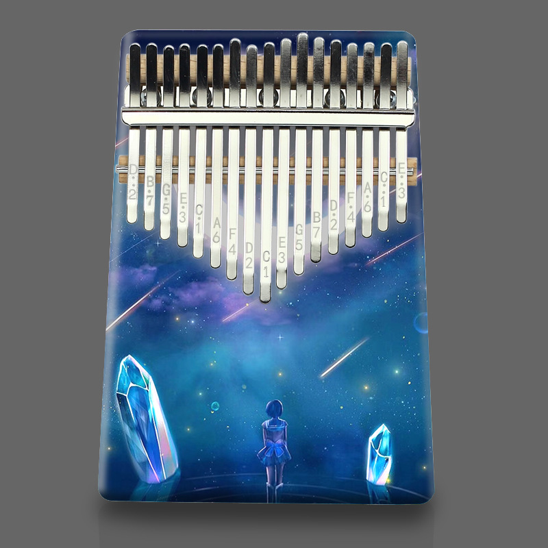 Kalimba Thumb Piano - Kalimba a 17 Tasti Colorata, Pianoforte
