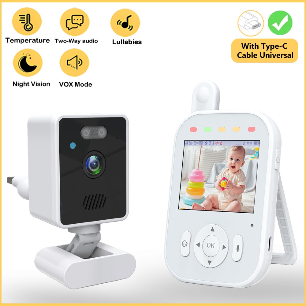 Audio Music For Video - Baby Monitor Wireless da Interno 2.8
