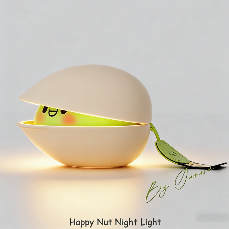 Audio Happy Music - Lampada Notturna Happy Nut, Luce Sorridente
