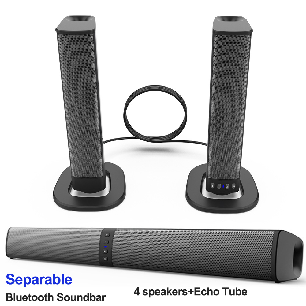 Audio And Music Separate - Soundbar separabile per TV con subwoofer
