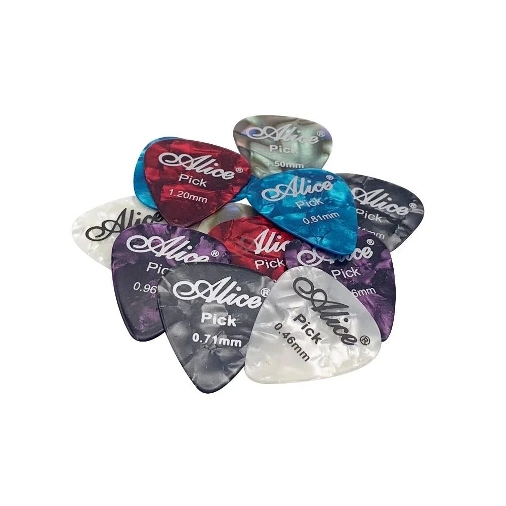Electric Guitar Pick Pack - Plettri per chitarra Alice 6 pezzi