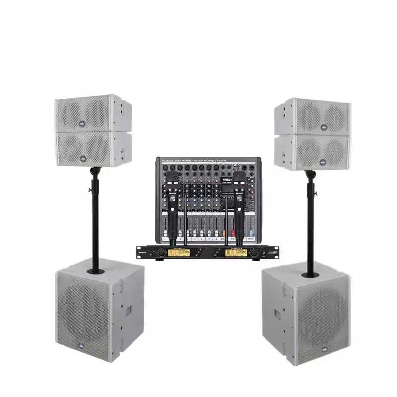 Audio Music Hall - Diffusori Professionali Attivi Line Array per