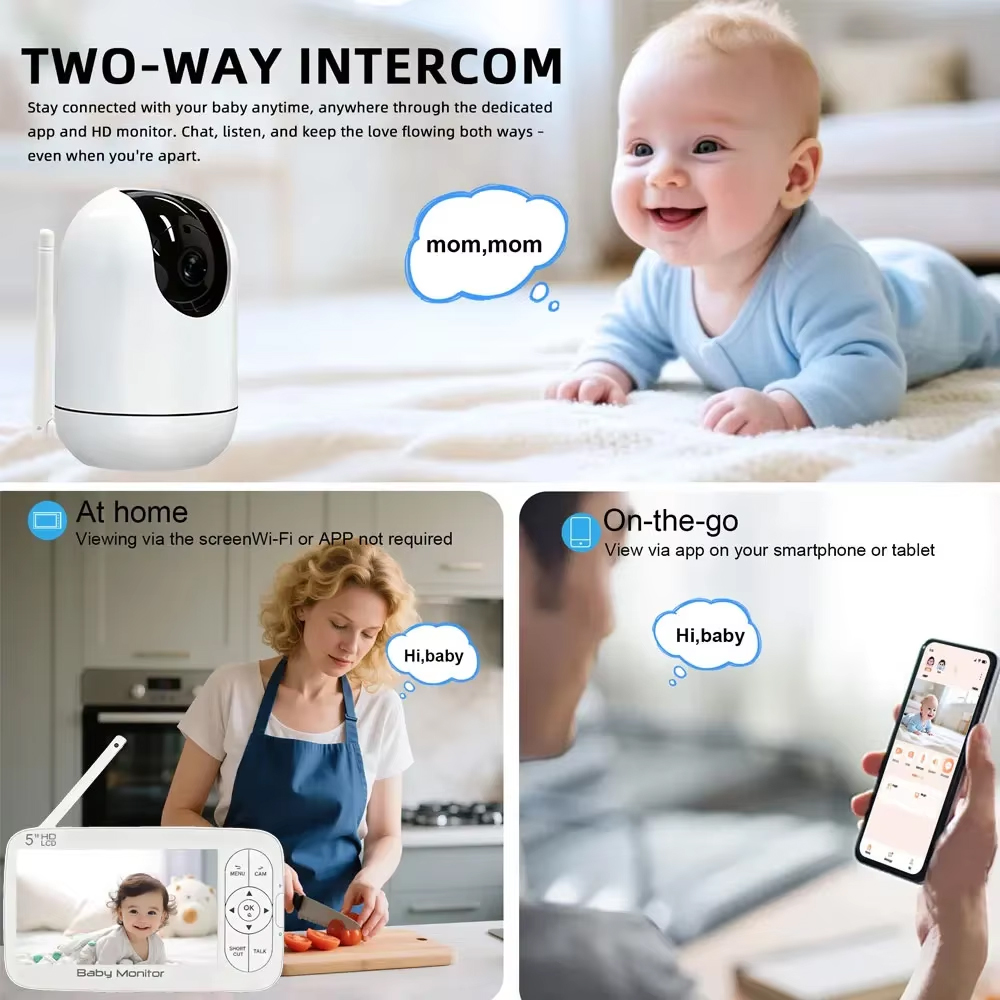 Baby Monitor Smart WiFi con Sc - Audio Detect Music recensione e prezzo