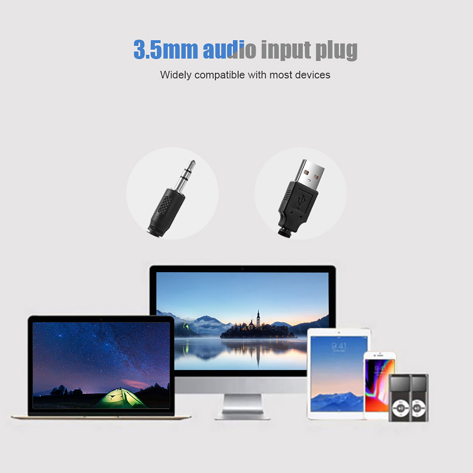 Soundbar portatile USB Wired S - Audio Music Player Pc recensione e prezzo