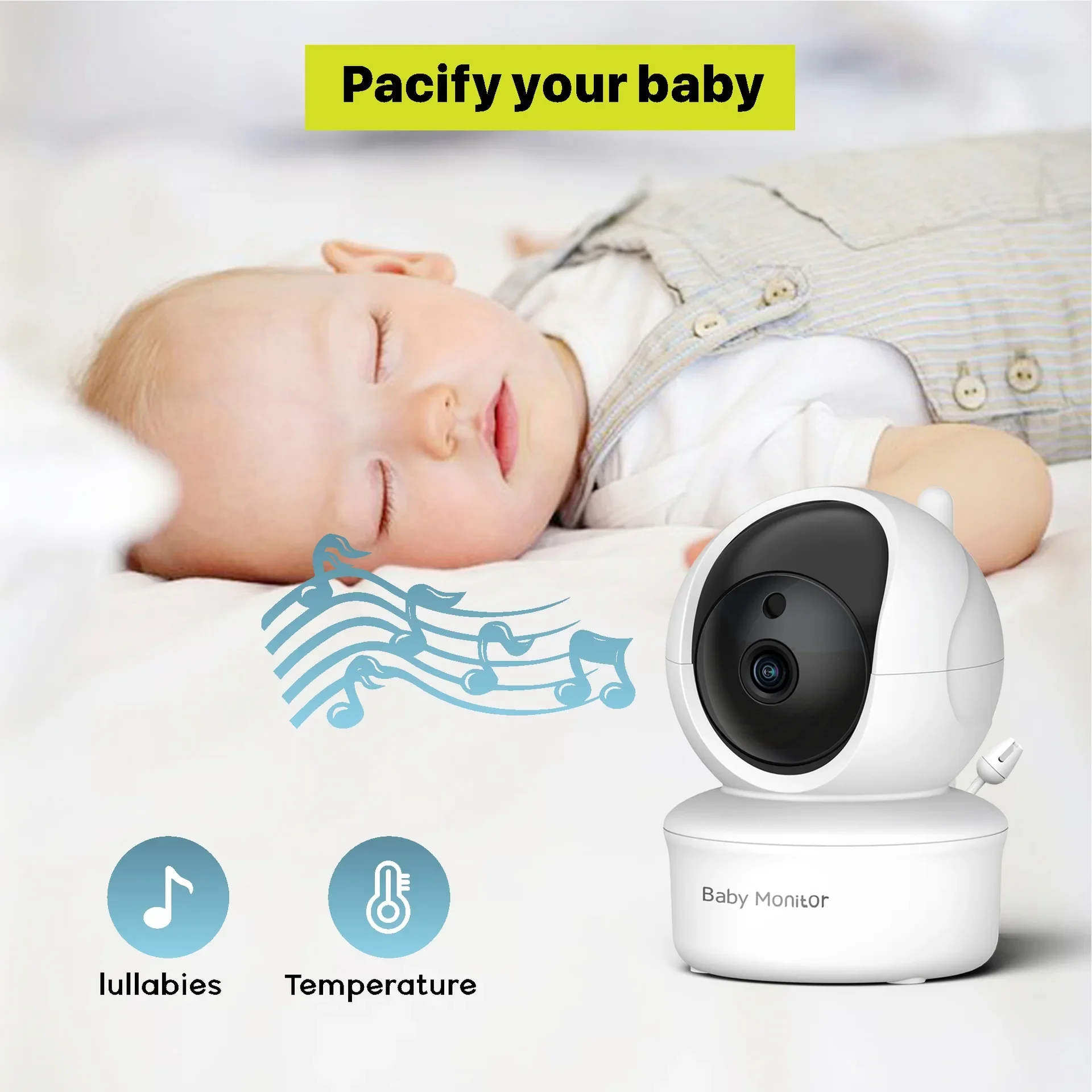 5,0 pollici Video Baby Monitor - Audio Music For Video recensione e prezzo