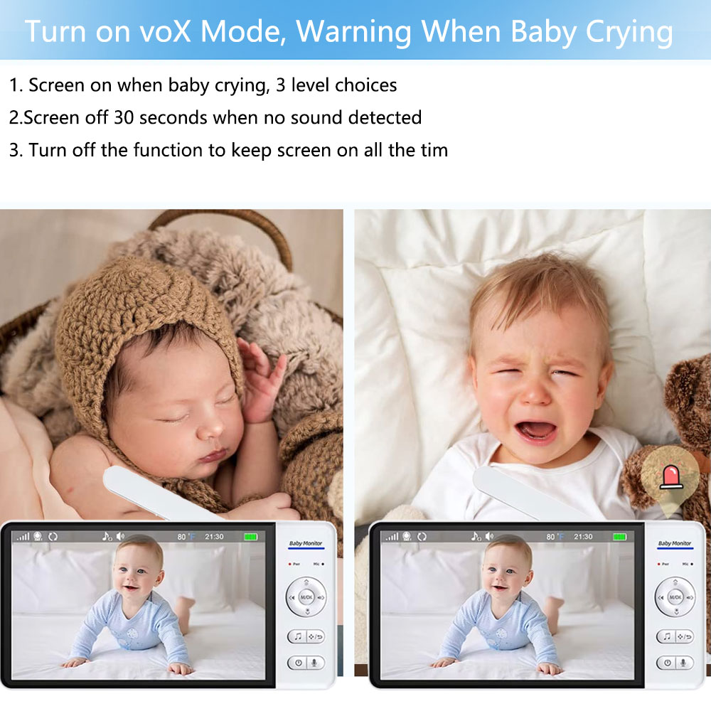 Schermo da 7,0 pollici Baby Mo - Audio Detect Music recensione e prezzo