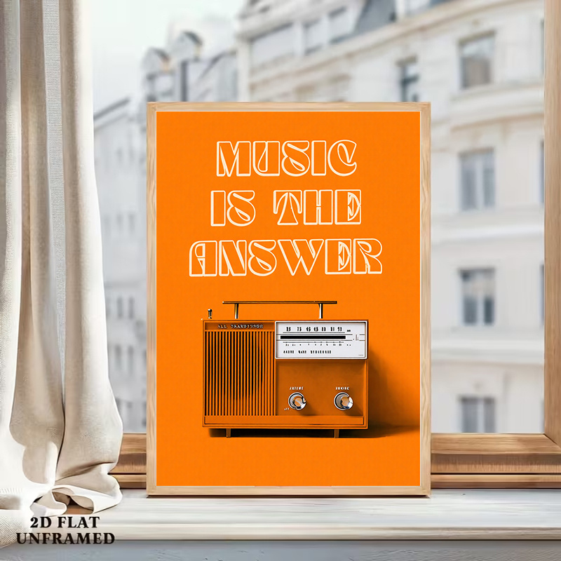 Quadro su Tela Senza Cornice c - Audio Music Background Free recensione e prezzo