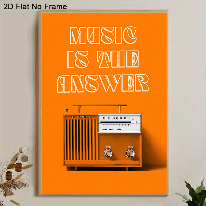 Quadro su Tela Senza Cornice c - Audio Music Background Free recensione e prezzo