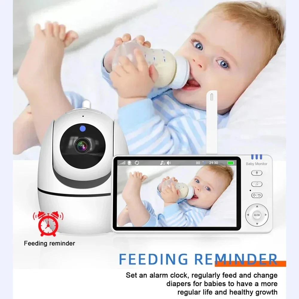 VBABM ABM501 Baby Monitor 5.0  - Audio Detect Music recensione e prezzo
