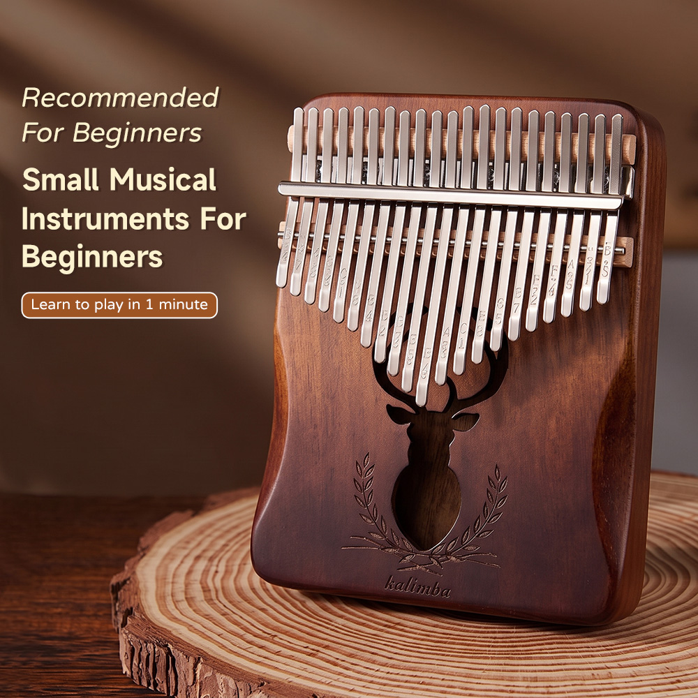 Kalimba in mogano a 21 tasti,  - Kalimba Thumb Piano recensione e prezzo