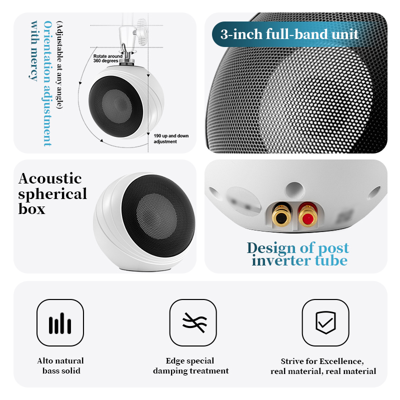 Oupushi montaggio a soffitto s - Audio Music Background Free recensione e prezzo