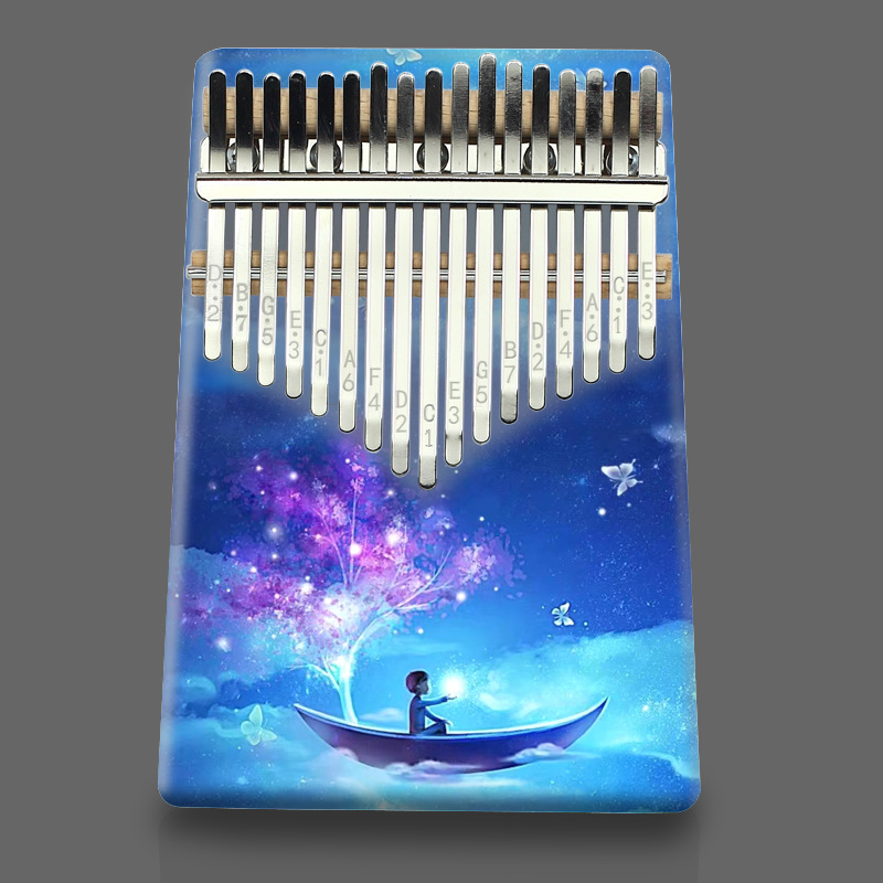 Kalimba a 17 Tasti Colorata, P - Kalimba Thumb Piano recensione e prezzo