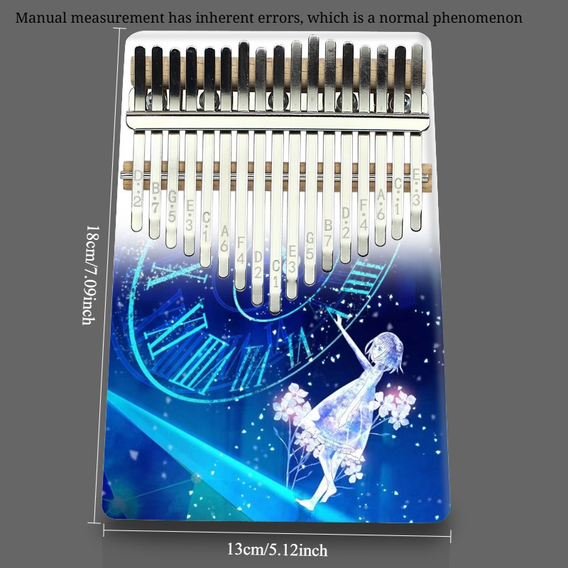 Kalimba a 17 Tasti Colorata, P - Kalimba Thumb Piano recensione e prezzo