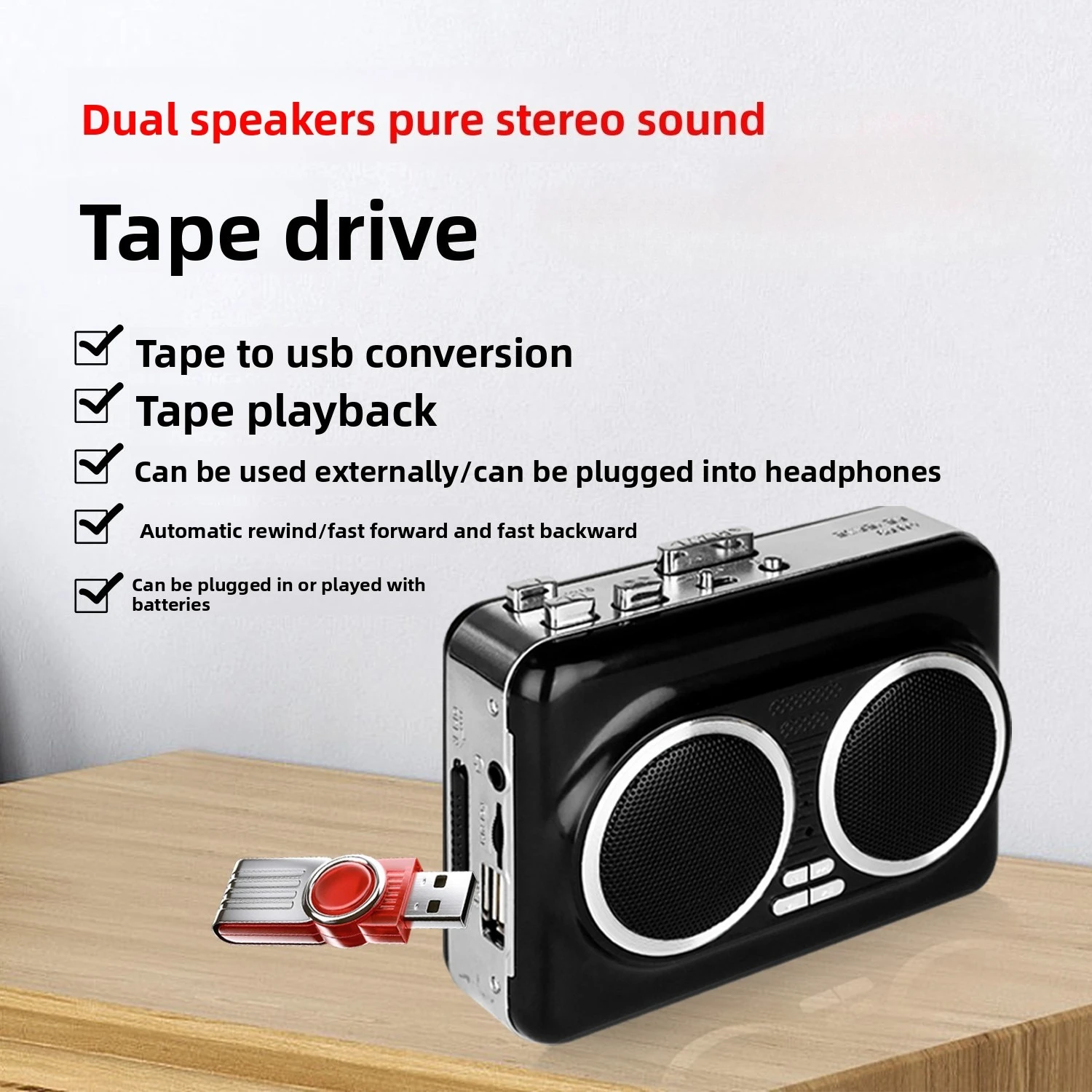 Lettore di cassette USB Acquis - Audio Music Player Pc recensione e prezzo