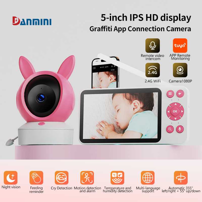 Danmini Smart Baby Monitor Tuy - Audio Detect Music recensione e prezzo