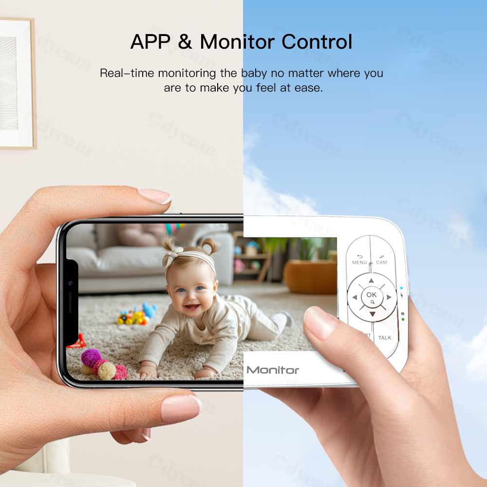 Monitor per Bambini WiFi da 5  - Audio Detect Music recensione e prezzo