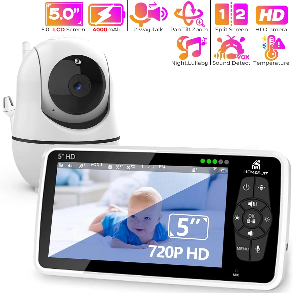 Baby monitor video con fotocam - Audio Detect Music recensione e prezzo