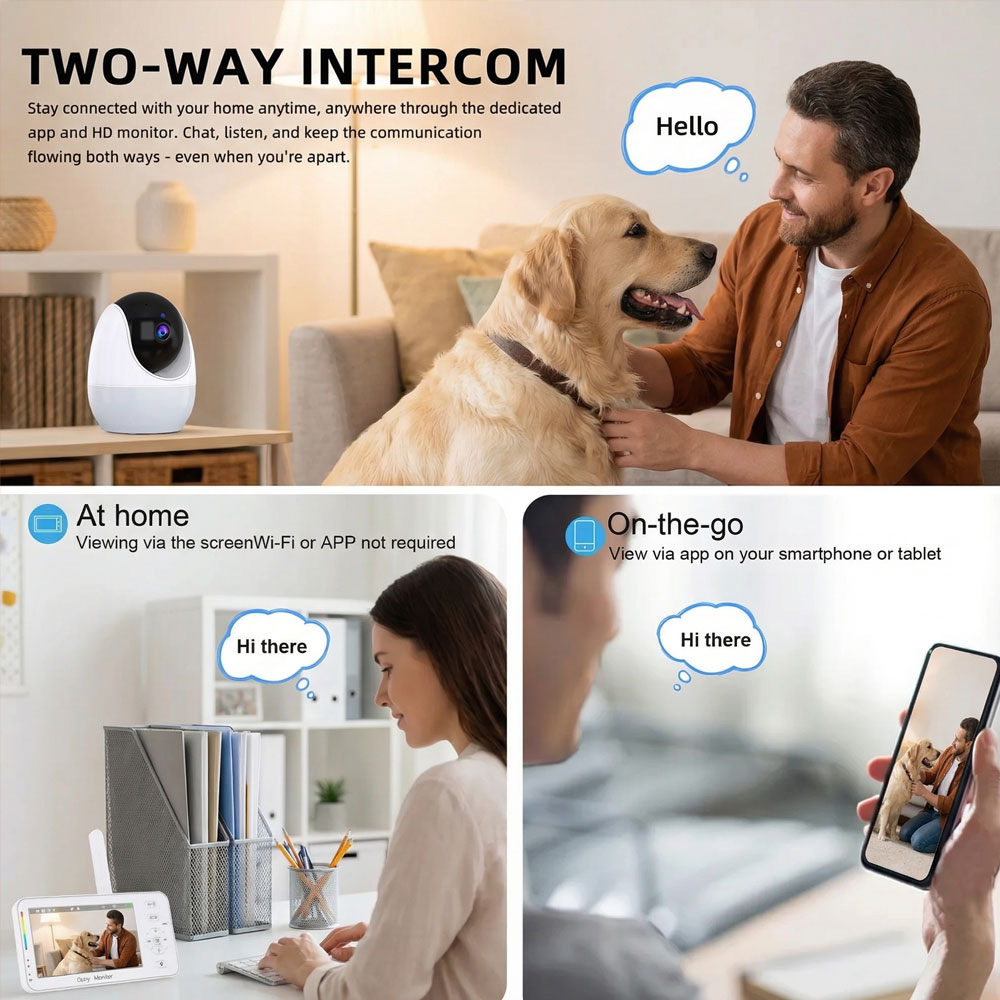 Baby Monitor Intelligente con  - Audio Detect Music recensione e prezzo