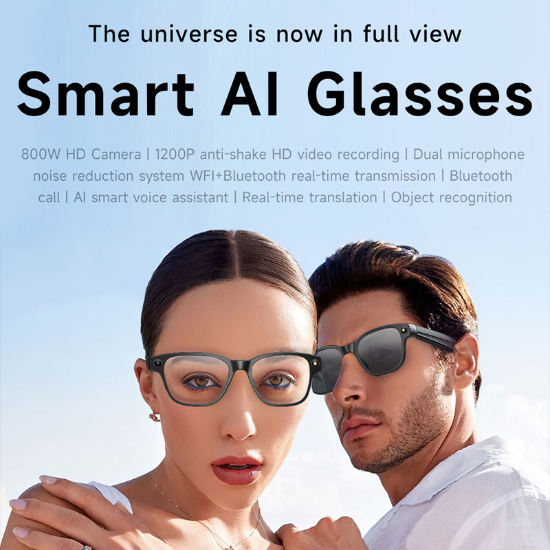 Occhiali Smart AI con Fotocame - Audio Music For Video recensione e prezzo