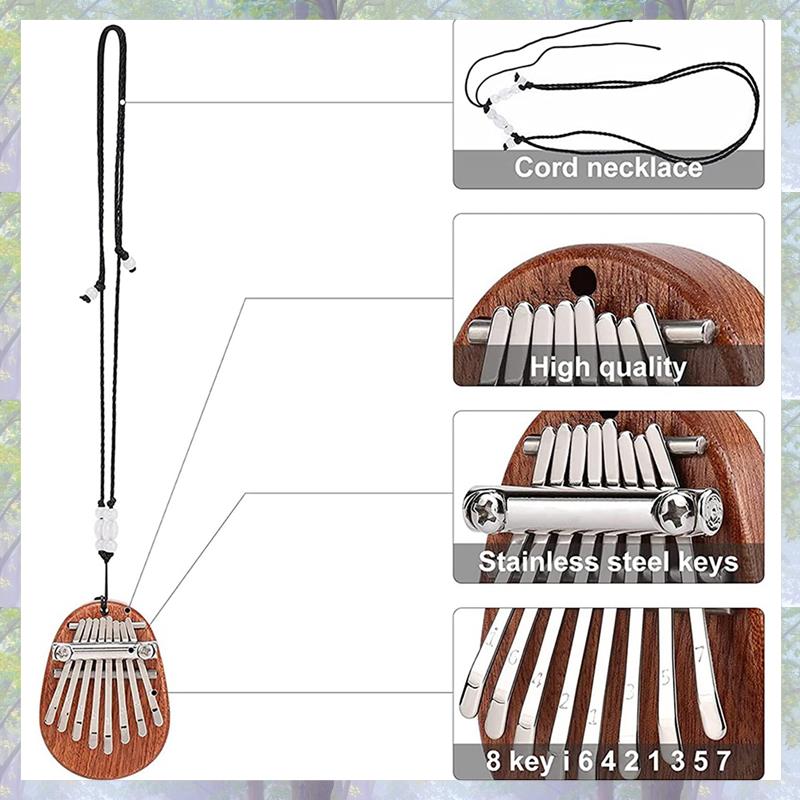 Nuovo Arrivo 4 Pz Kalimba Thum - Kalimba Thumb Piano recensione e prezzo