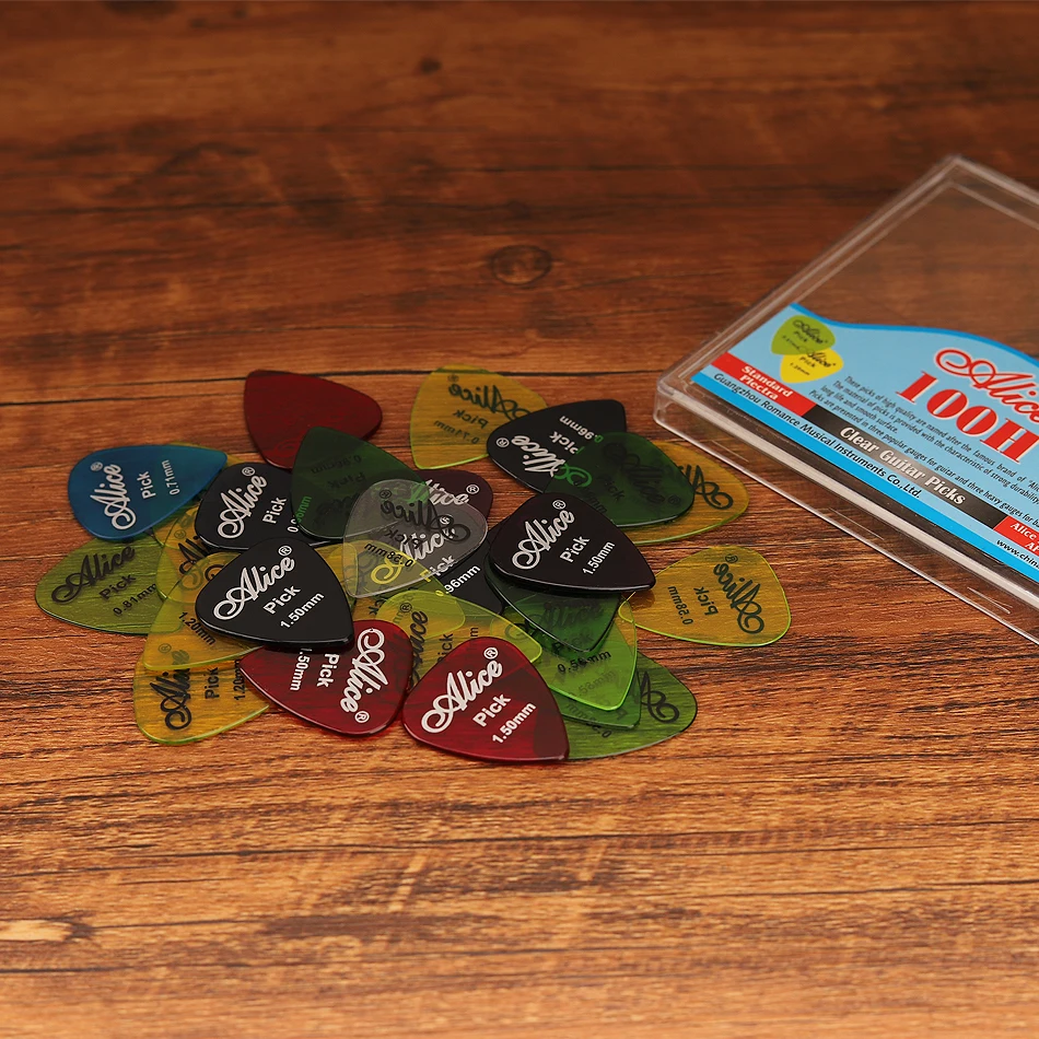 Alice AP-100H 100 Pz/set Trasp - Electric Guitar Pick Pack recensione e prezzo