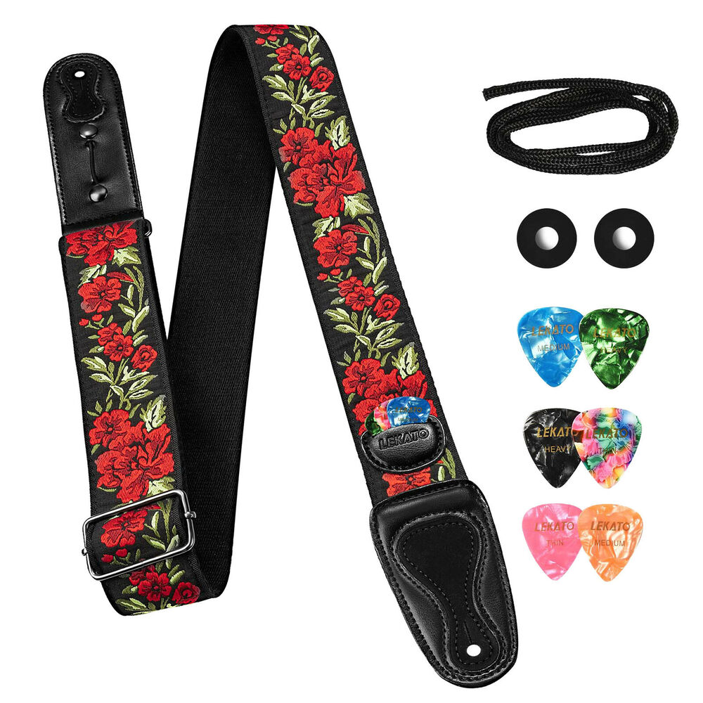 Tracolla per chitarra LEKATO L - Electric Guitar Pick Pack recensione e prezzo