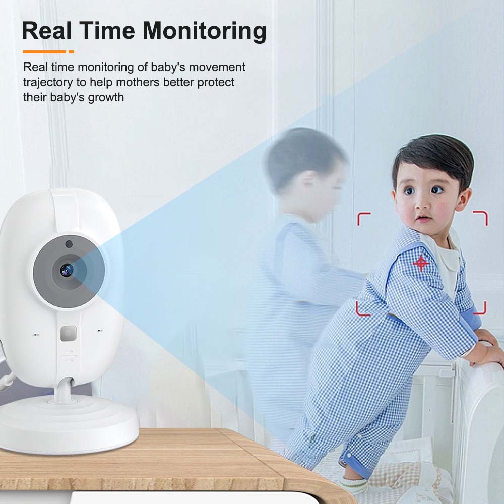 3.5'' Video Baby Monitor 2.4G  - Audio Detect Music recensione e prezzo